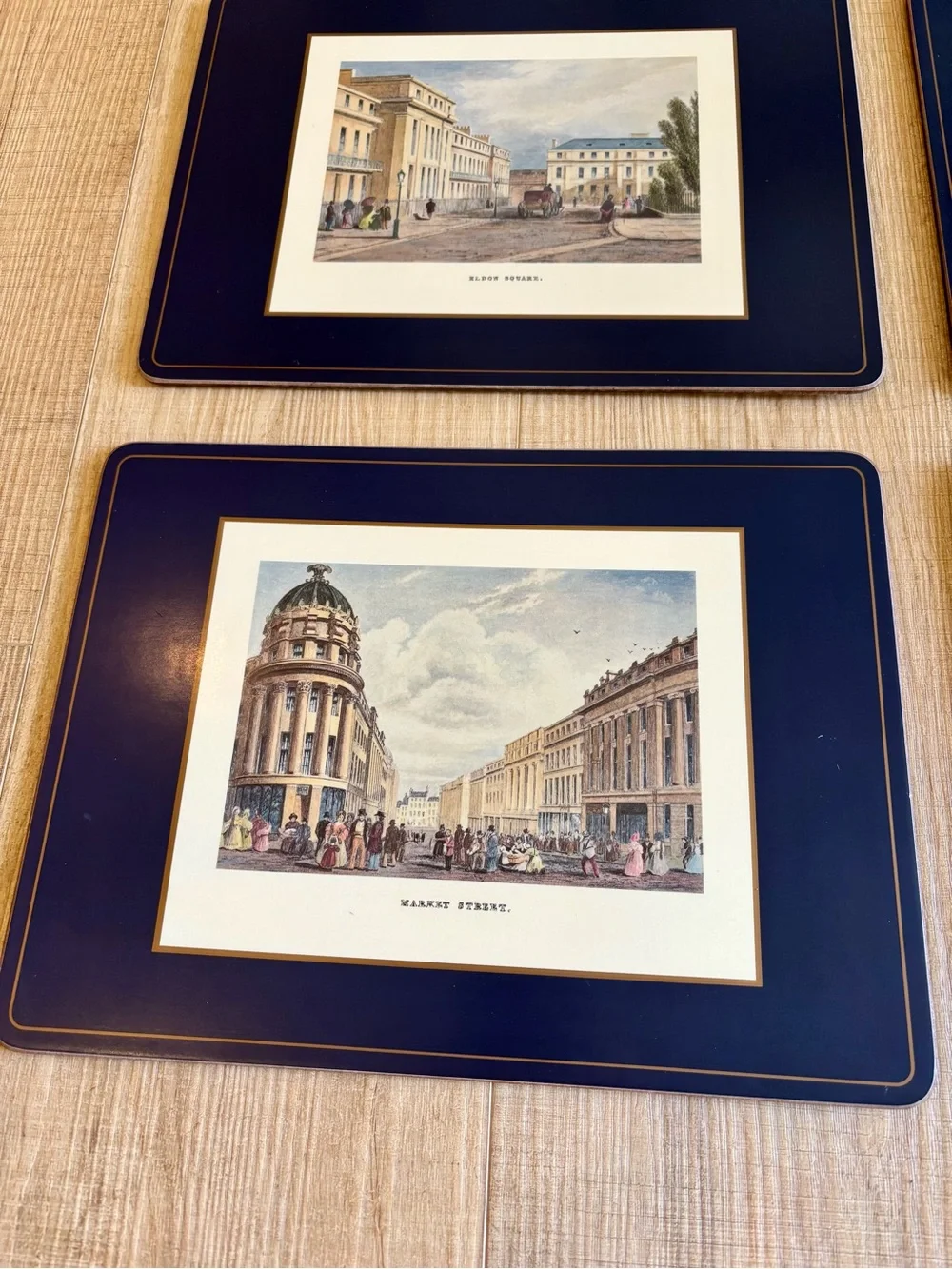 VTG Pimpernel Place mats England Streets Scenes Landmarks Cottage